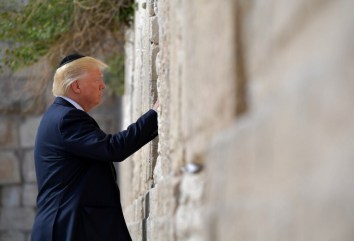 US President Donald Trump visits Israel and the Palestinian Territories
